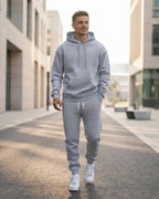 Men's Hoodie & Jogger Set – Regular Fit Tracksuit