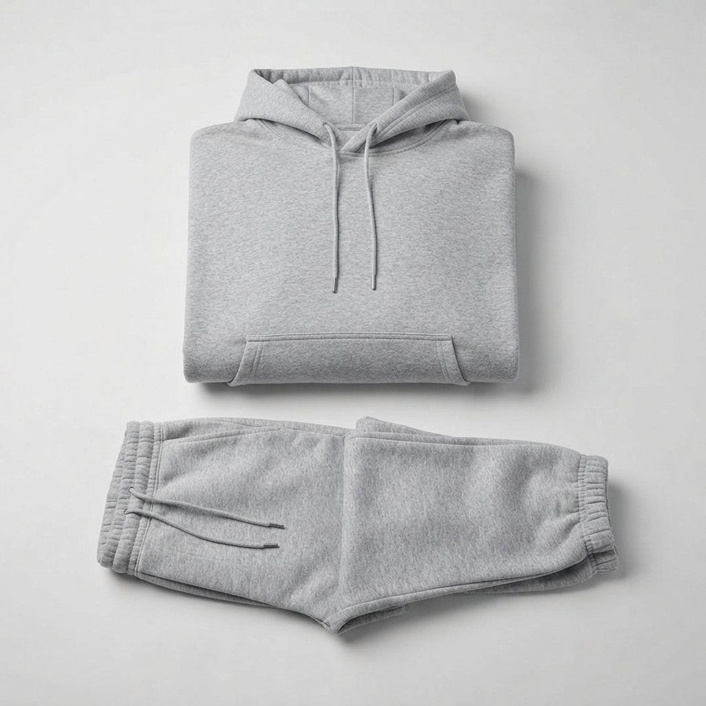 Men's Hoodie & Jogger Set – Regular Fit Tracksuit