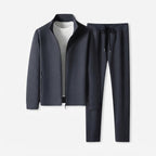 Men's Slim-Fit Stretch Tracksuit Set, Two-Piece