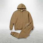 Men's Hoodie & Jogger Set – Regular Fit Tracksuit — Khaki