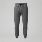 Men's Slim Jogger Trousers with Side Stripe, Grey — XL