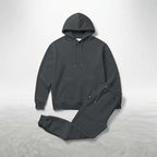 Men's Hoodie & Jogger Set – Regular Fit Tracksuit — Dark Grey