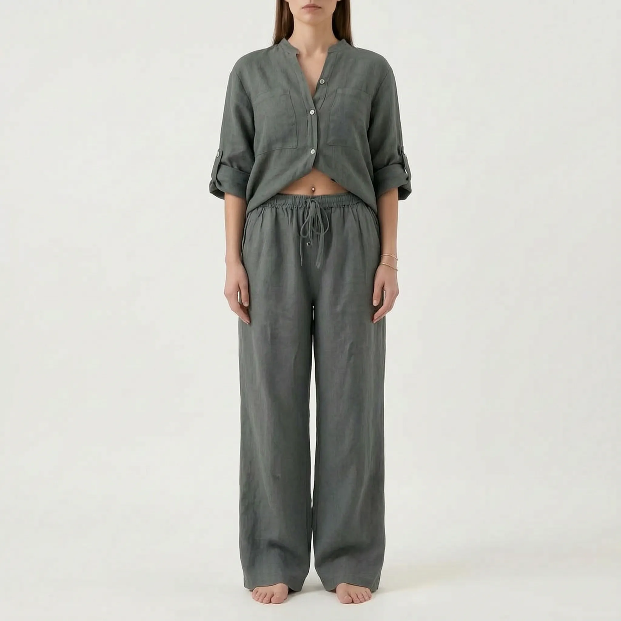 Aeralis - Two-Piece Casual Lounge Set  Aeralis