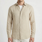 Aertis - Long-Sleeved Button-Up Shirt