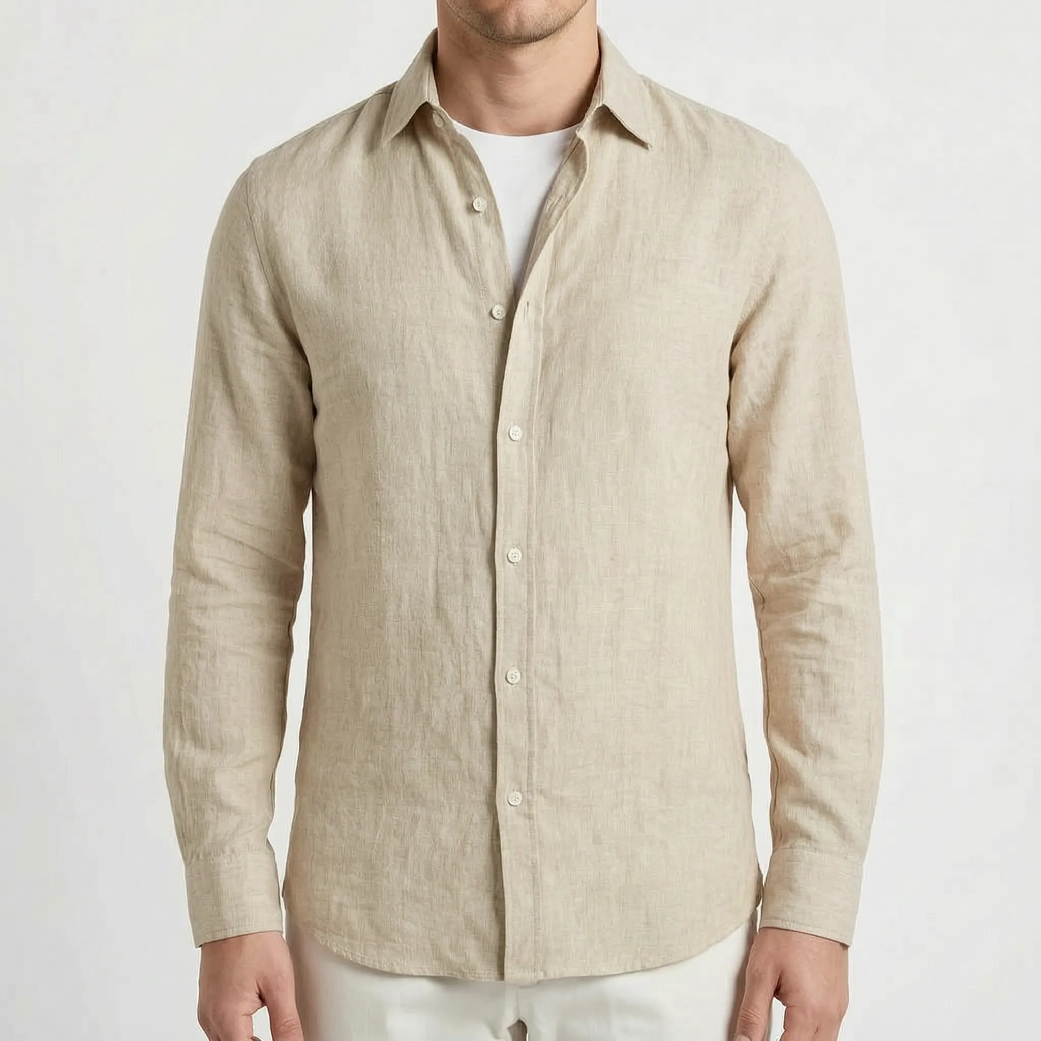 Aertis - Long-Sleeved Button-Up Shirt