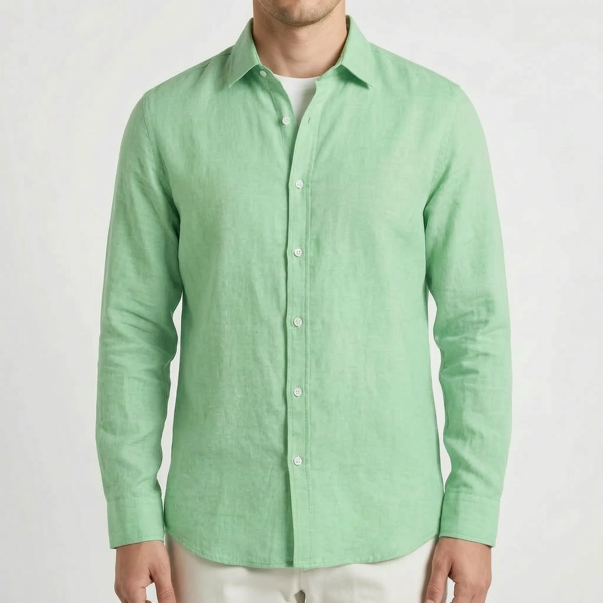 Aertis - Long-Sleeved Button-Up Shirt