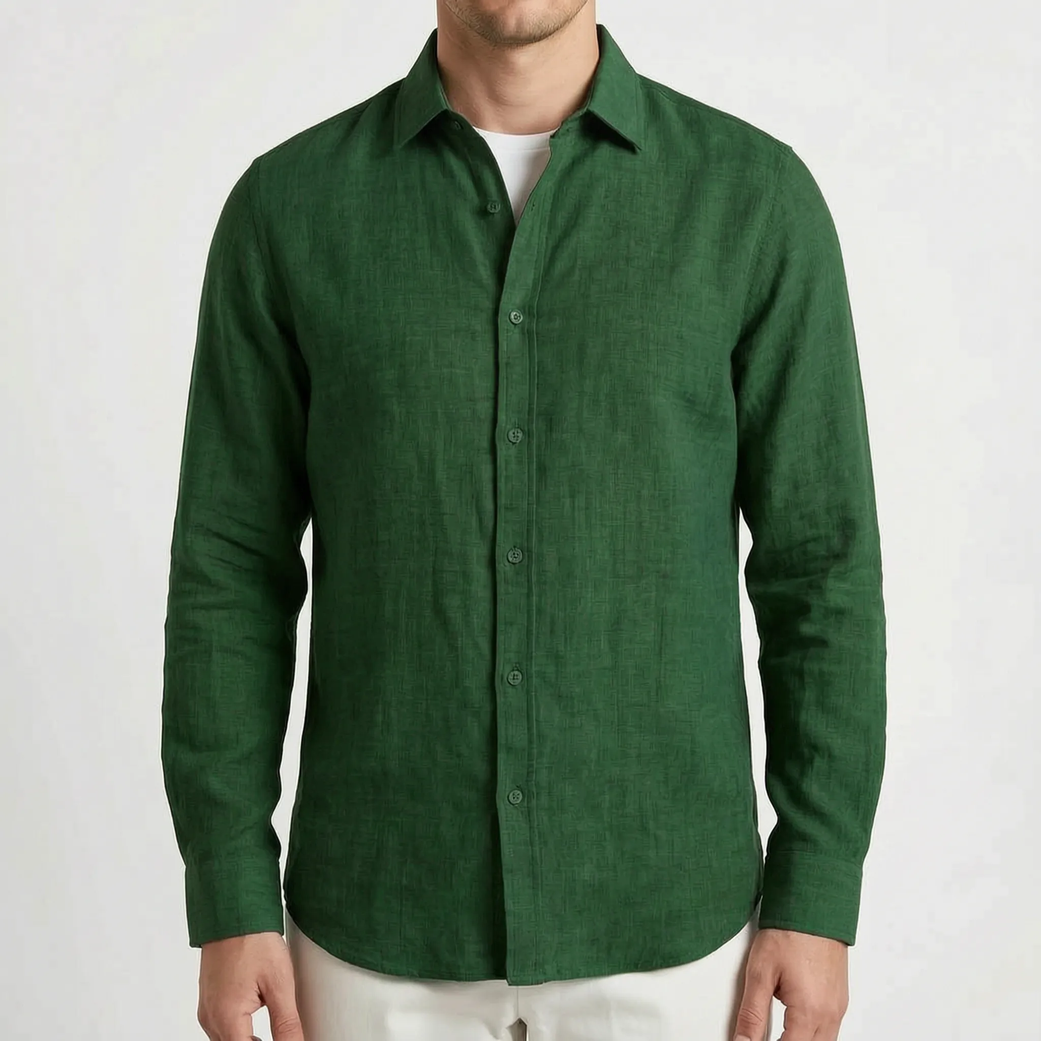 Aertis - Long-Sleeved Button-Up Shirt