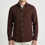 Aertis - Long-Sleeved Button-Up Shirt
