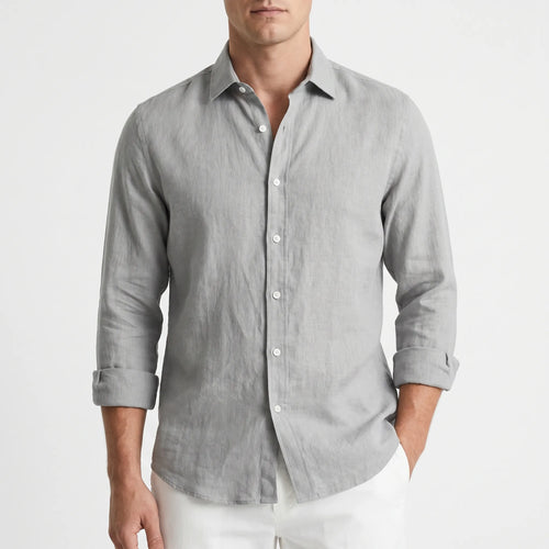 Aertis - Long-Sleeved Button-Up Shirt