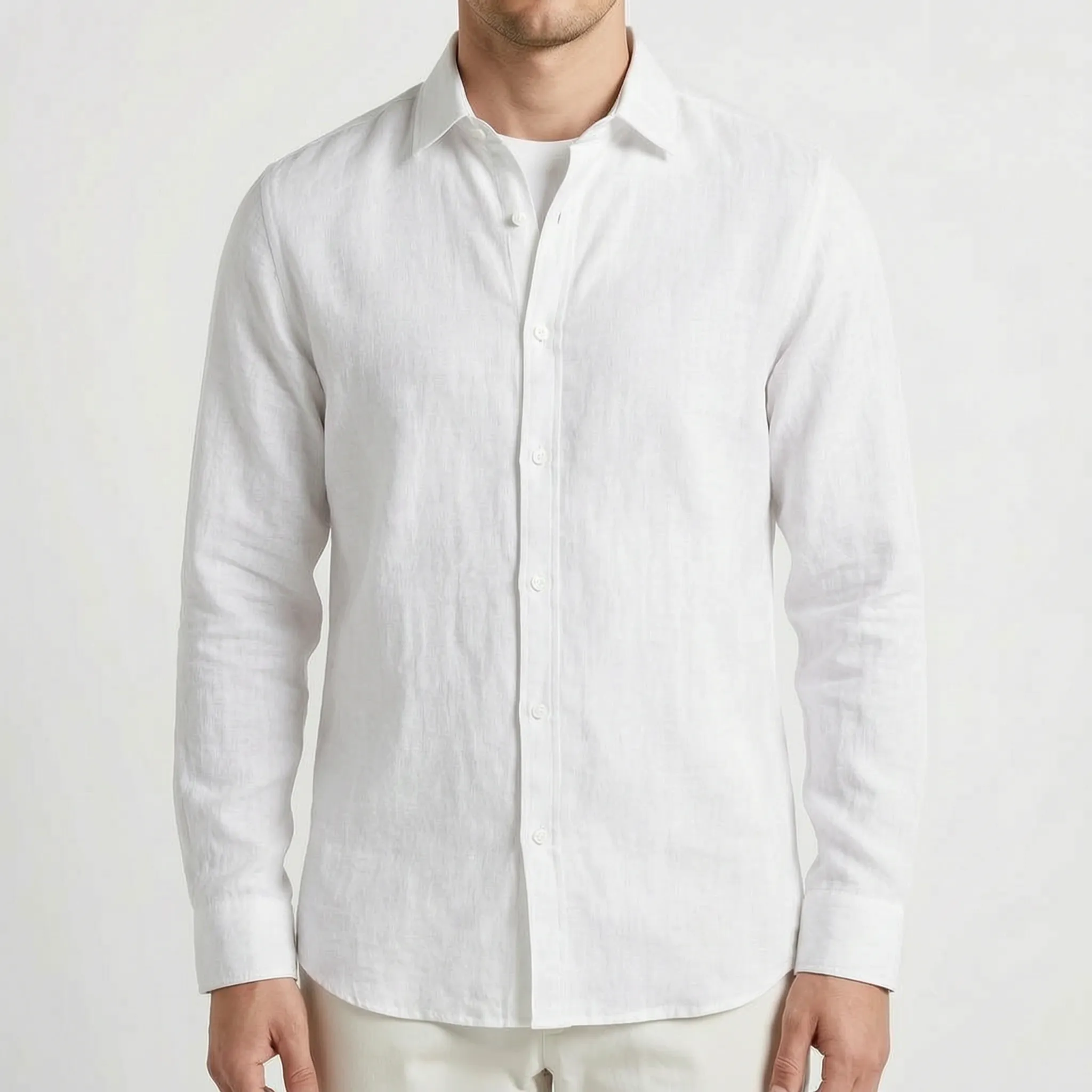 Aertis - Long-Sleeved Button-Up Shirt