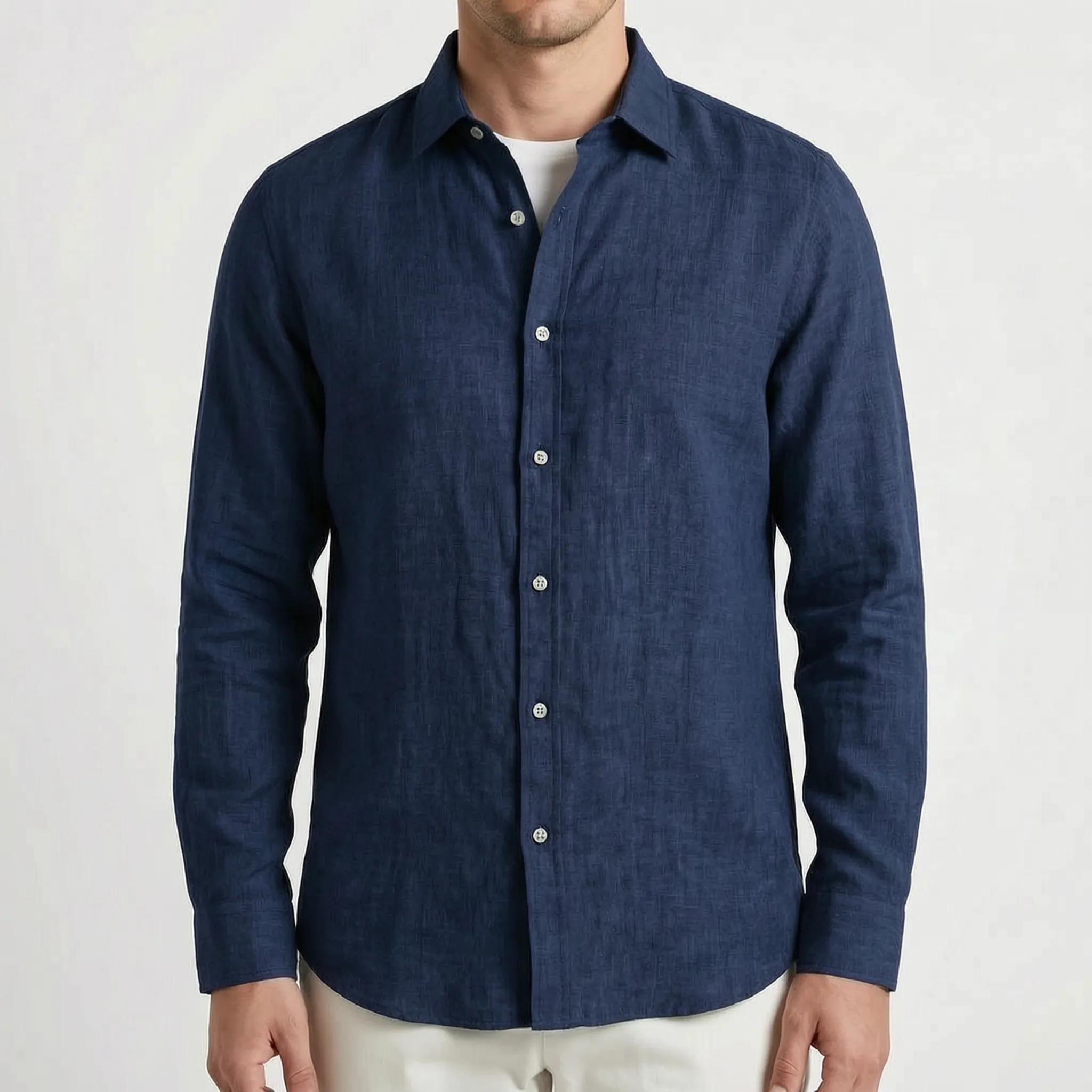 Aertis - Long-Sleeved Button-Up Shirt