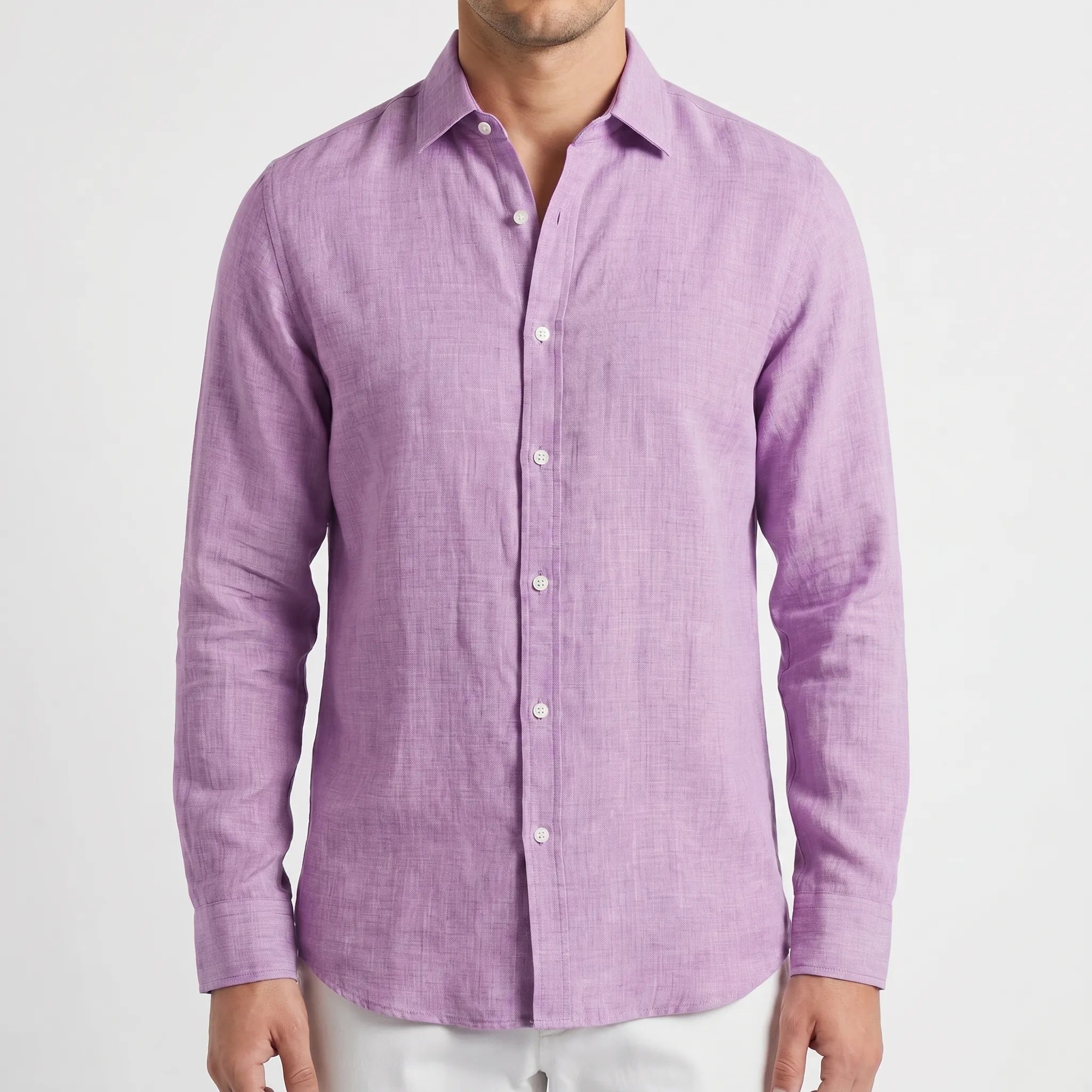 Aertis - Long-Sleeved Button-Up Shirt