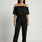 Belarra - Off-Shoulder Frill Jumpsuit  Belarra