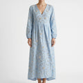 Bloomora - Relaxed Fit Floral Midi Dress  Bloomora