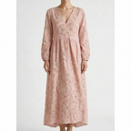 Bloomora - Relaxed Fit Floral Midi Dress  Bloomora