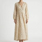 Bloomora - Relaxed Fit Floral Midi Dress  Bloomora