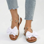 Bowlia - Flat Bow Sandals  Bowlia