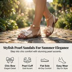 Bowlia - Flat Bow Sandals  Bowlia