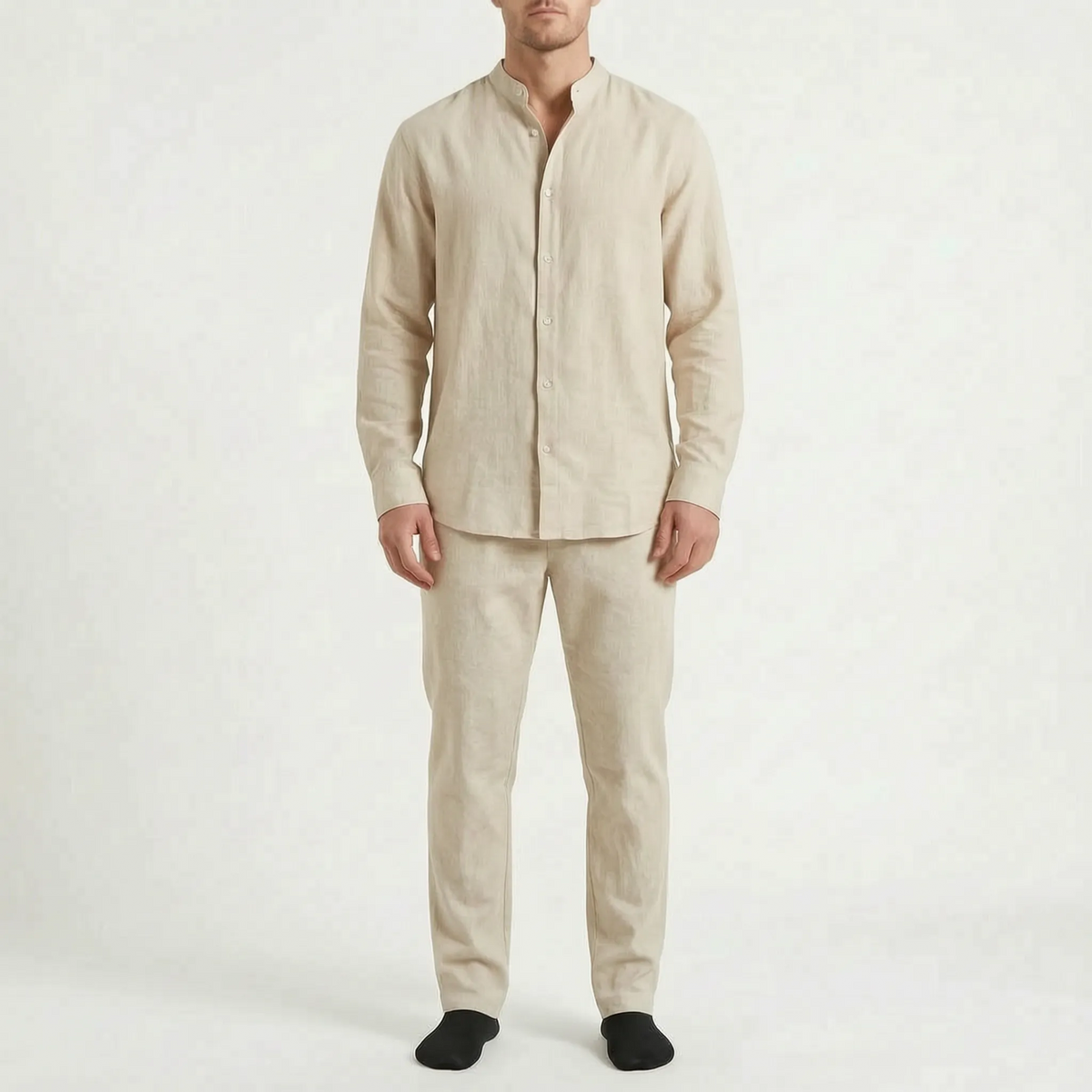 Breezify - Casual Long-Sleeved Co Ord Set 