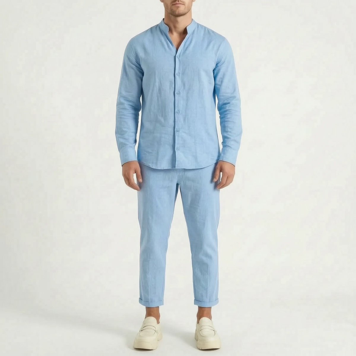 Breezify - Casual Long-Sleeved Co Ord Set 