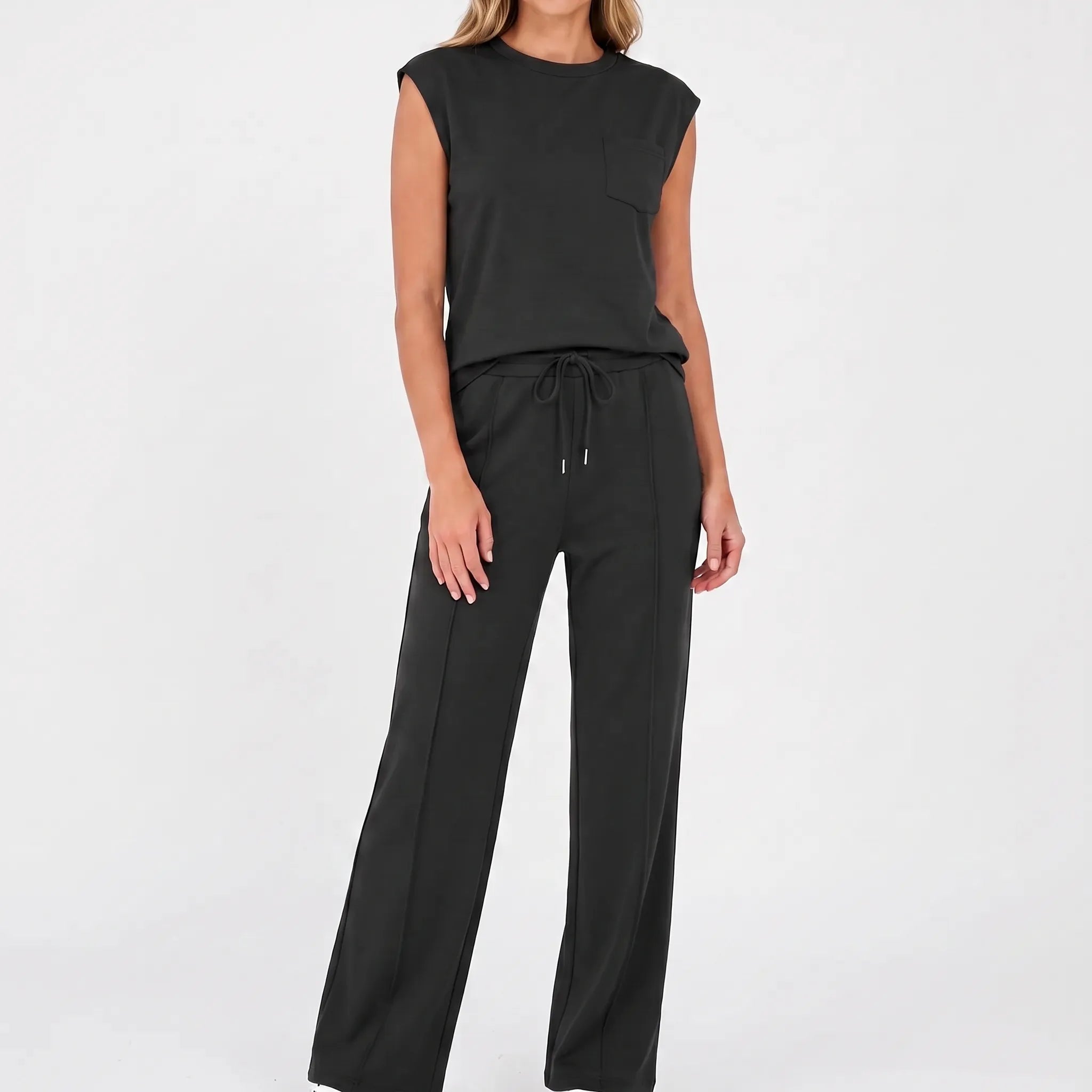 Comfylux - Relaxed Two-Piece Loungewear Set 