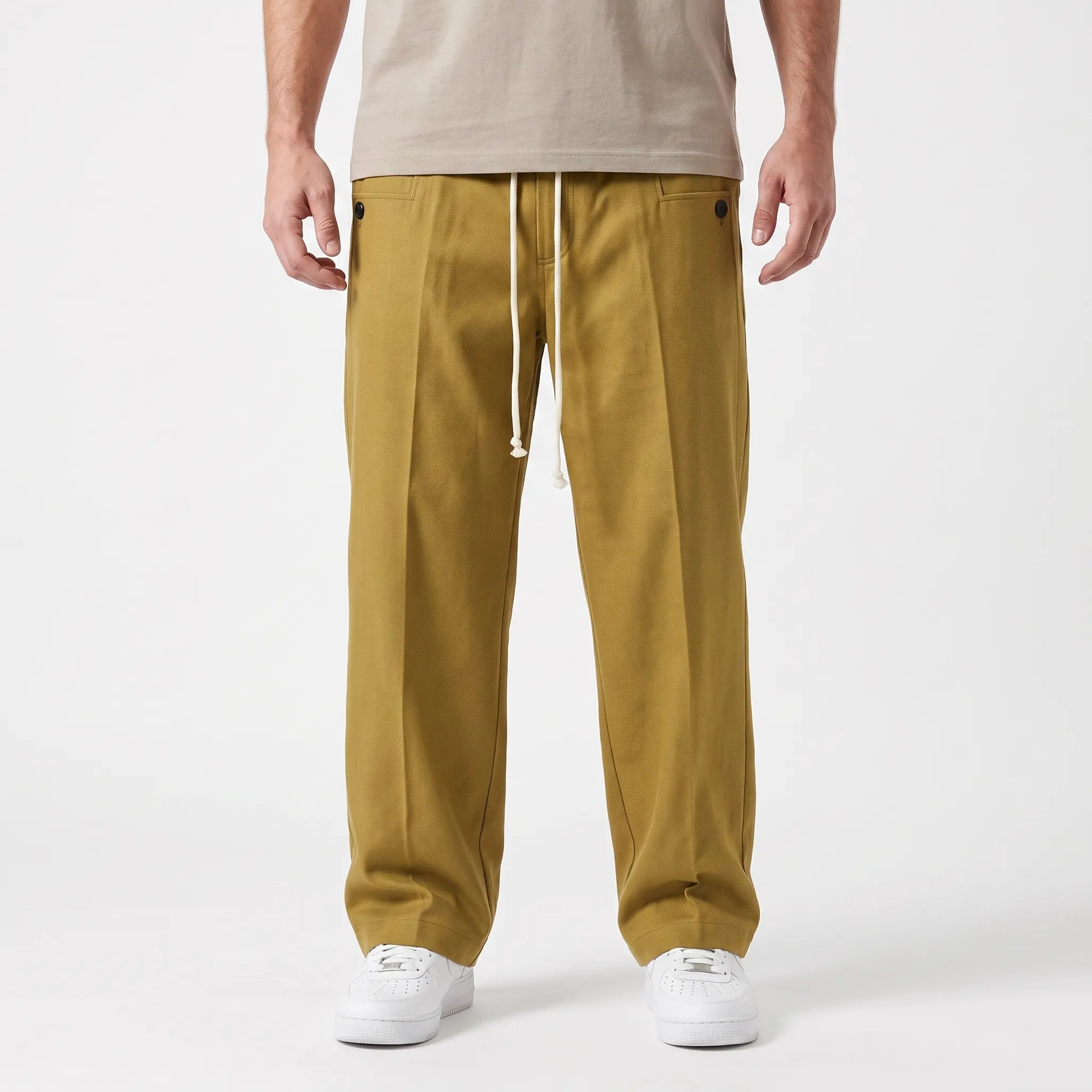 DrapeTrousers - Relaxed Fit Men's Casual Trousers 