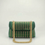 GemClutch - Embellished Structured Evening Bag 