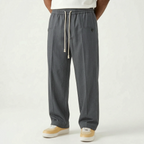 Laxara - Wide Leg Casual Trousers