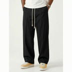Laxara - Wide Leg Casual Trousers
