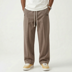 Laxara - Wide Leg Casual Trousers