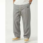 Laxara - Wide Leg Casual Trousers