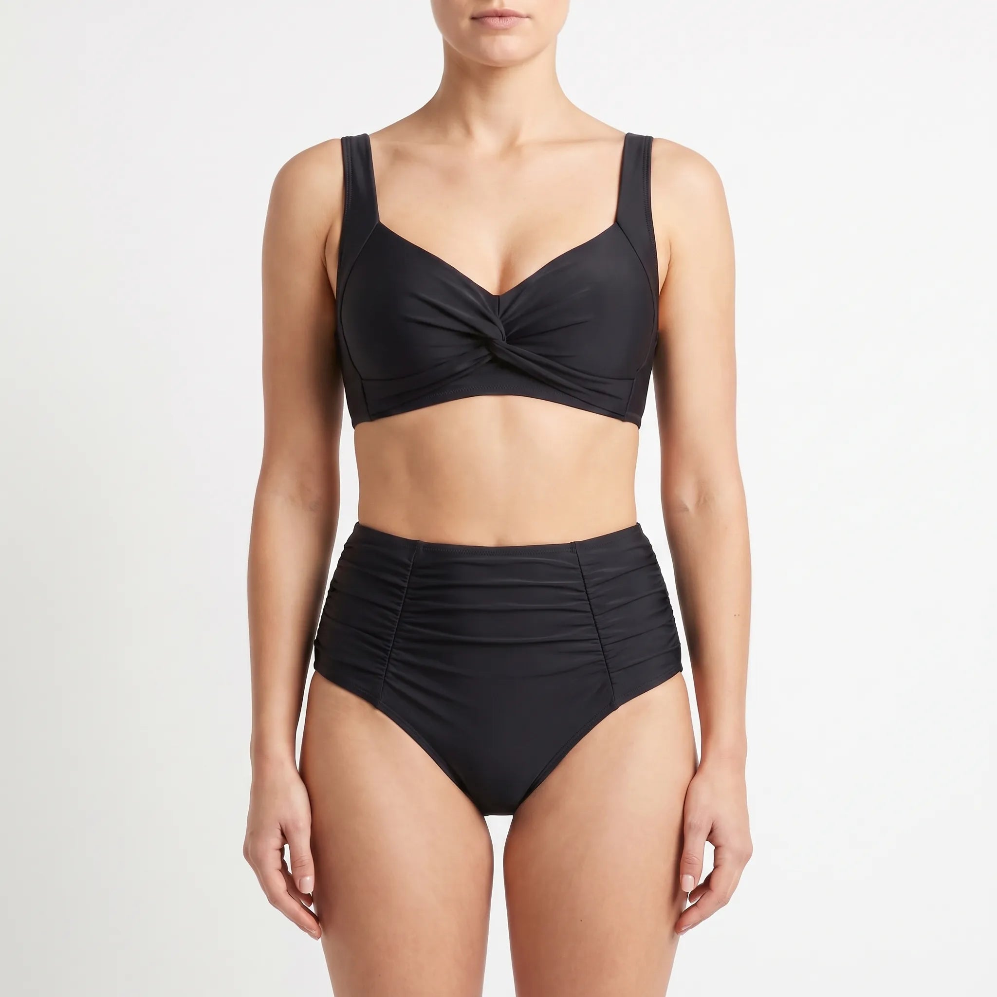 Maristol - Structured High Waisted Two-Piece Bikini 