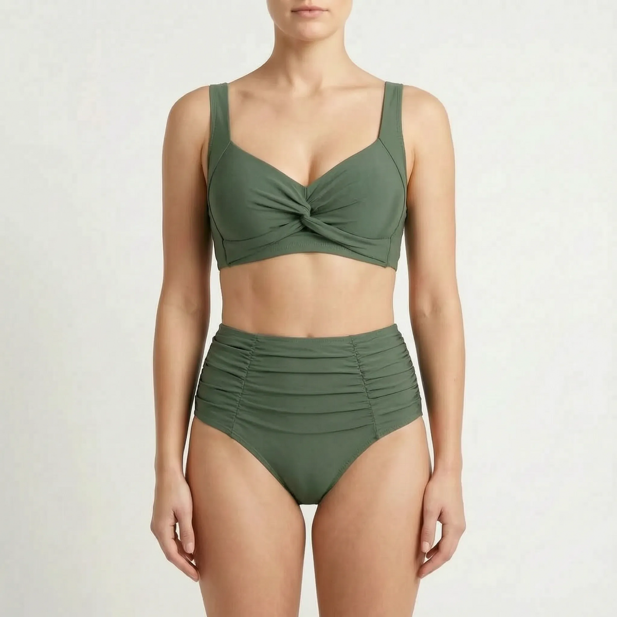 Maristol - Structured High Waisted Two-Piece Bikini 