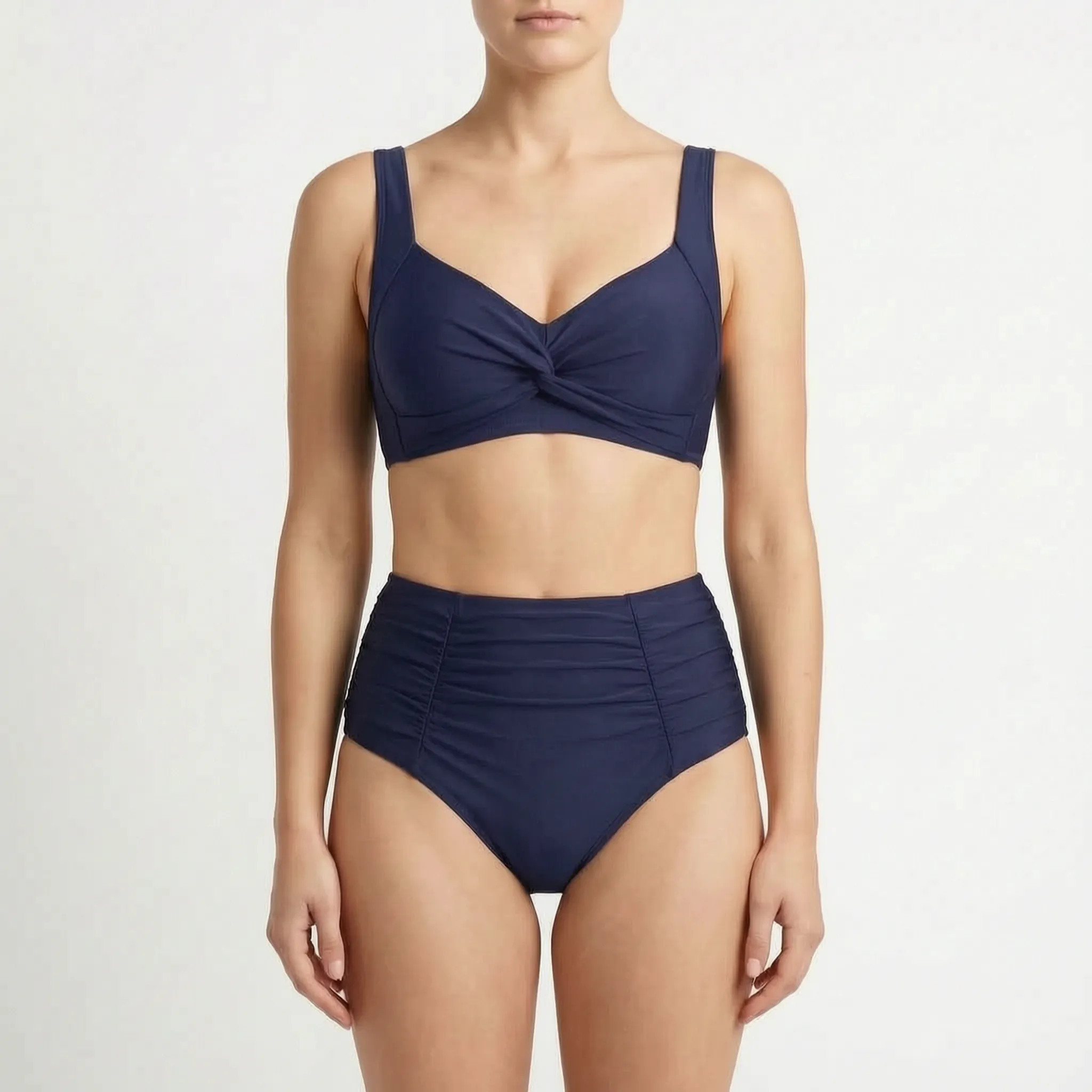 Maristol - Structured High Waisted Two-Piece Bikini 