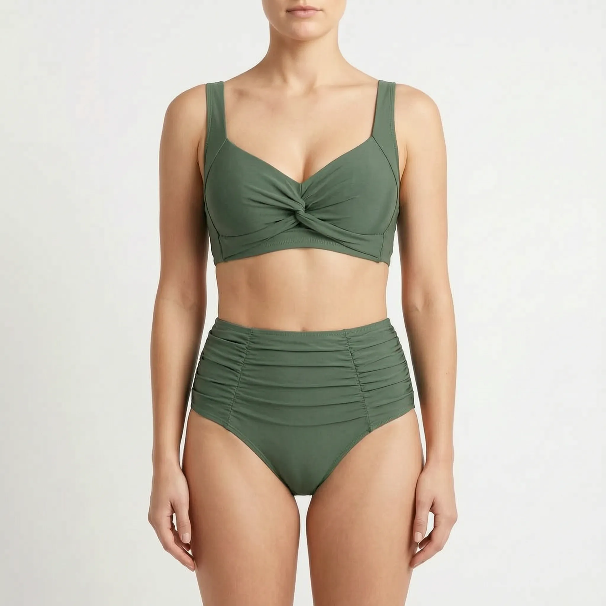 Oceara - High-Waisted Bikini Set  Oceara