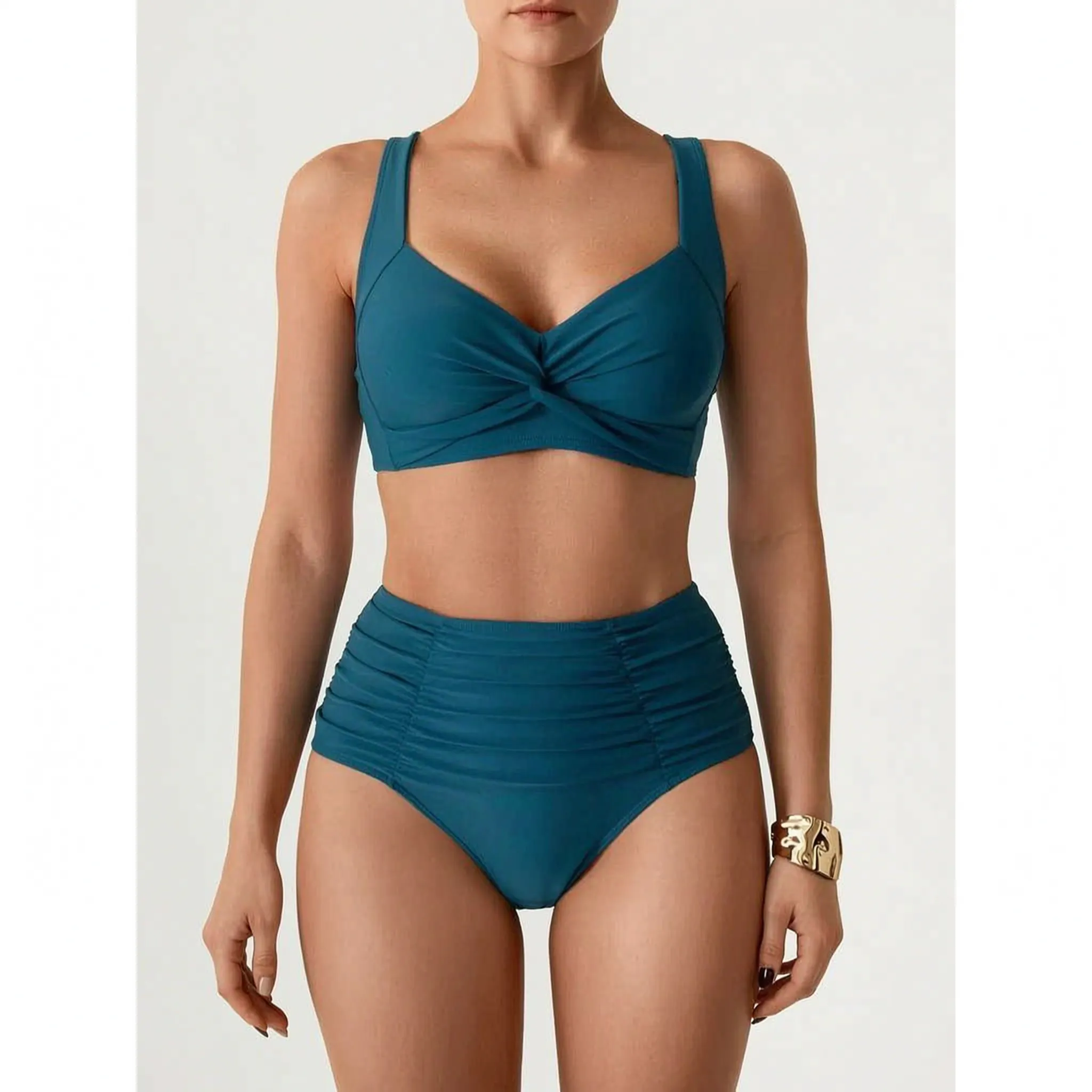 Oceara - High-Waisted Bikini Set  Oceara