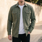 RuggedLayer - Heavyweight Casual Utility Mens Overshirt 