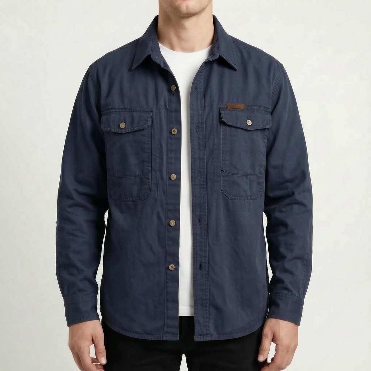 RuggedLayer - Heavyweight Casual Utility Mens Overshirt 