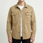 RuggedLayer - Heavyweight Casual Utility Mens Overshirt 