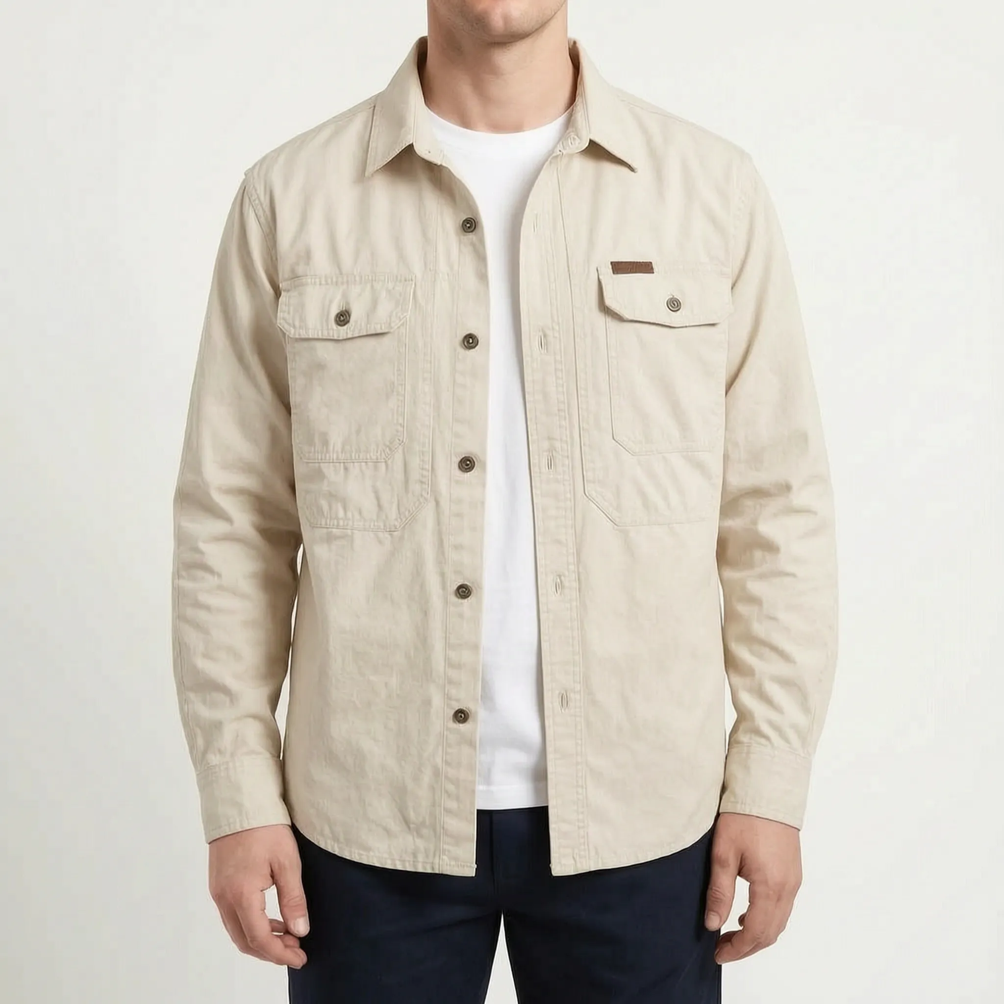 RuggedLayer - Heavyweight Casual Utility Mens Overshirt 