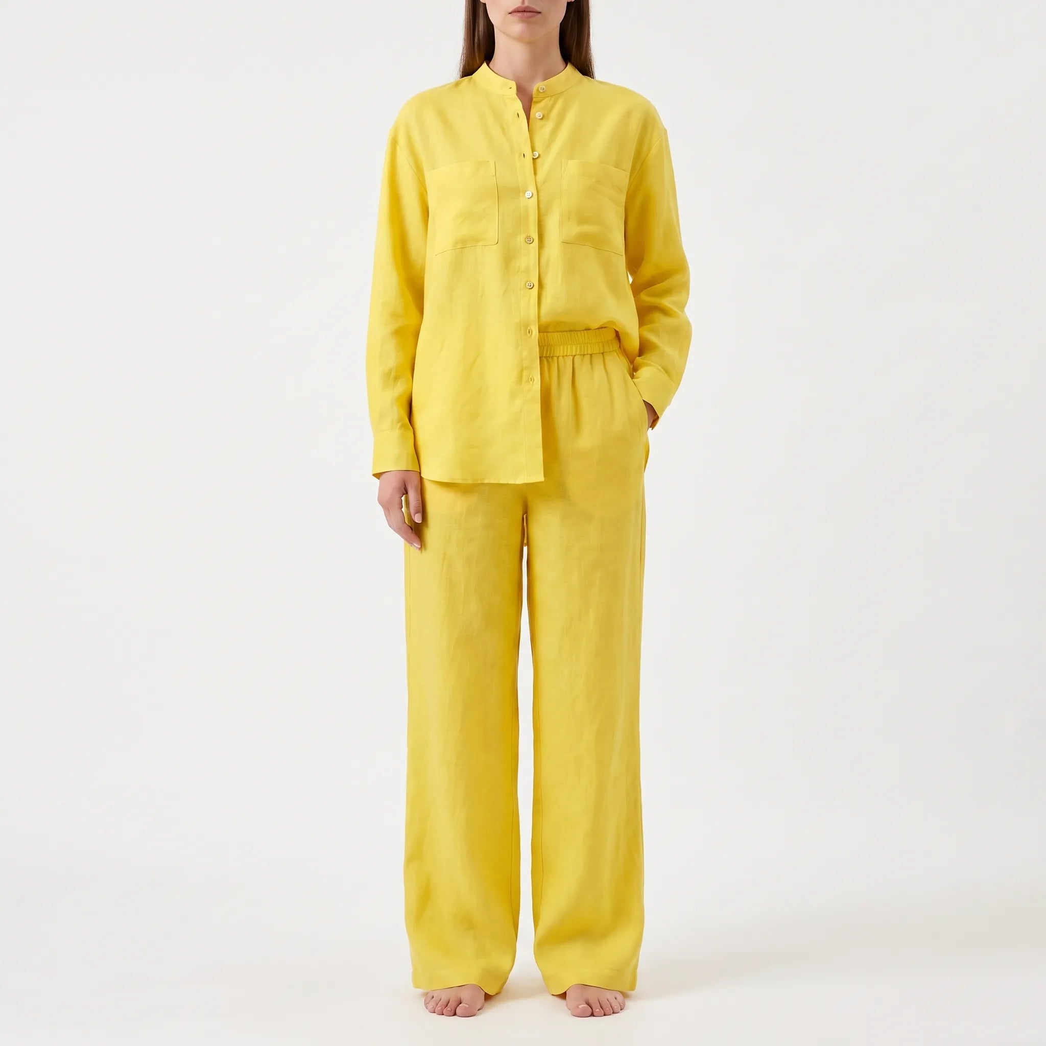 Solavia - Relaxed Wide Leg Co Ord Lounge Set 