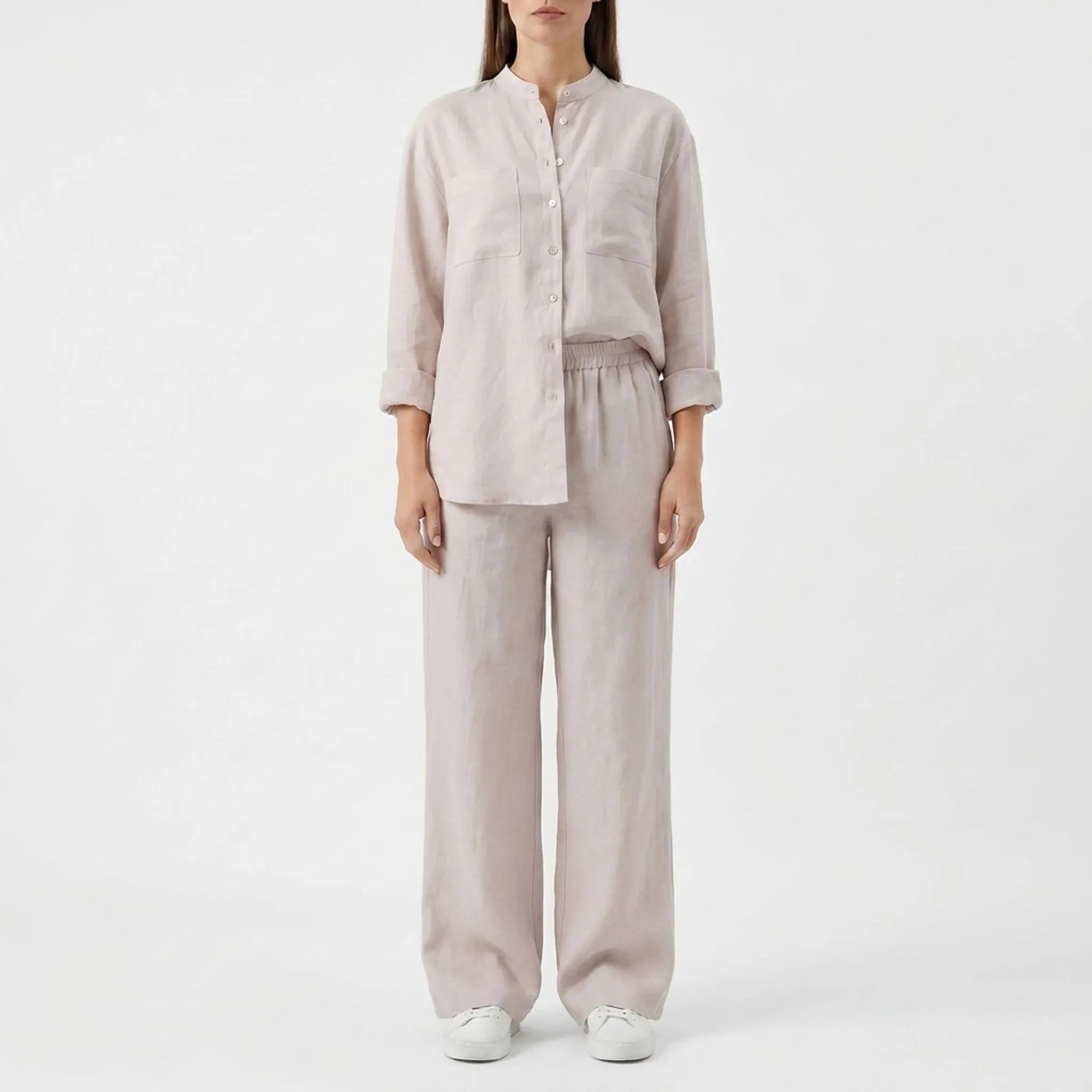 Solavia - Relaxed Wide Leg Co Ord Lounge Set 