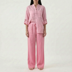 Solavia - Relaxed Wide Leg Co Ord Lounge Set 