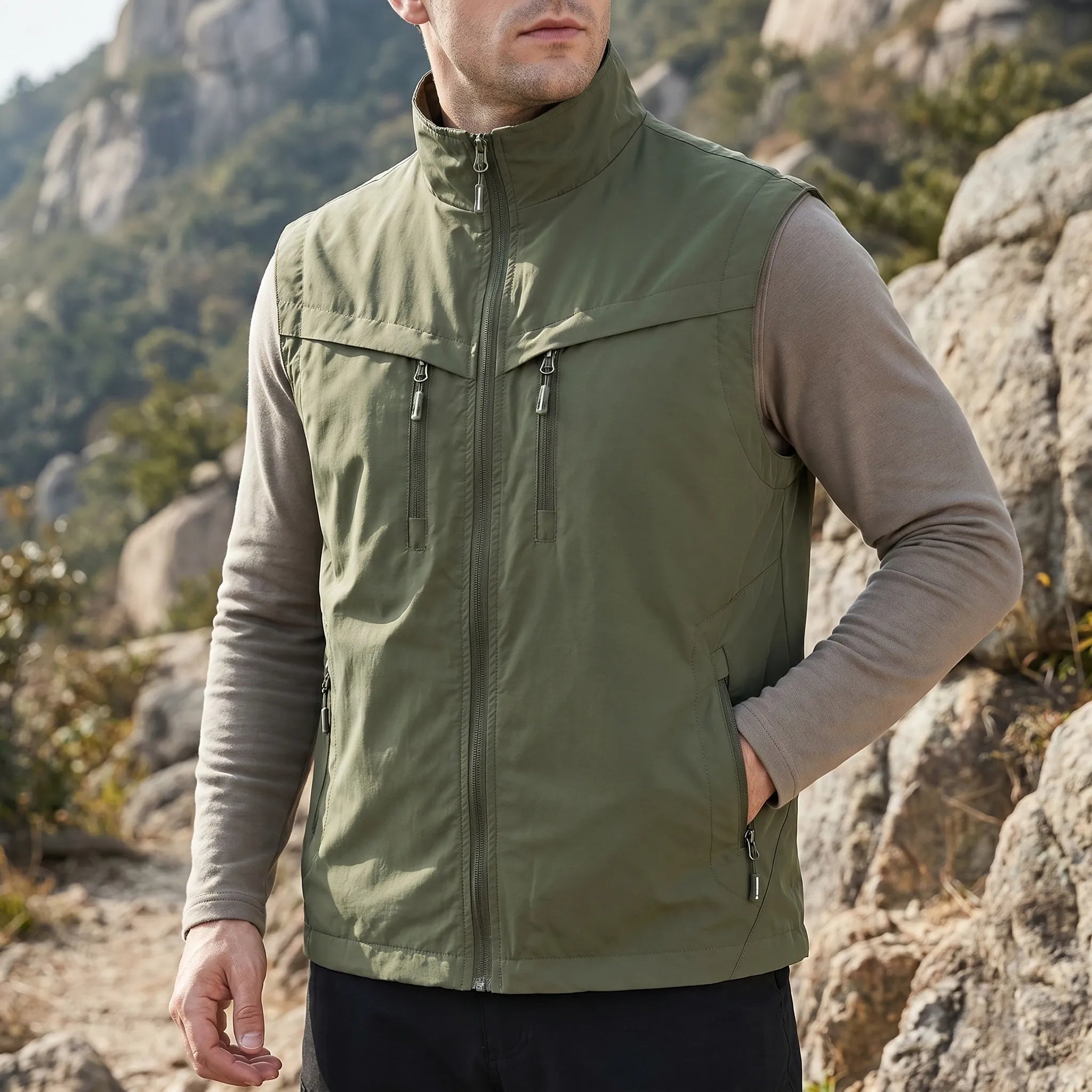 TrekGilet - Men's Outdoor Utility Vest  TrekGilet