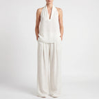Valora - Relaxed Wide-Leg Holiday Co Ord Set 