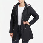 Vellanora - Mid-Length Hooded Jacket  Vellanora