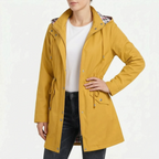Vellanora - Mid-Length Hooded Jacket  Vellanora