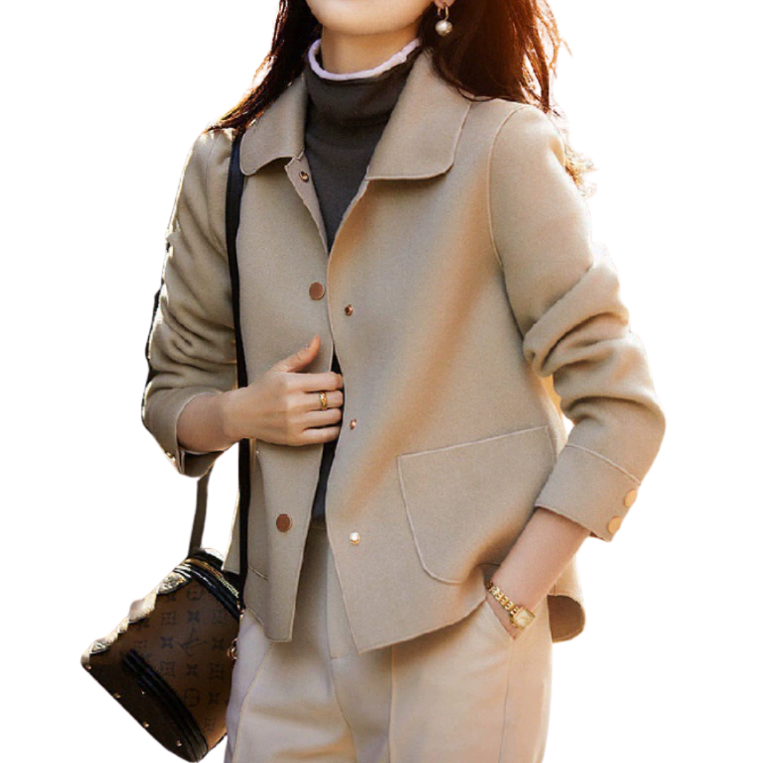 Veltina - Short Pea Coat  Veltina