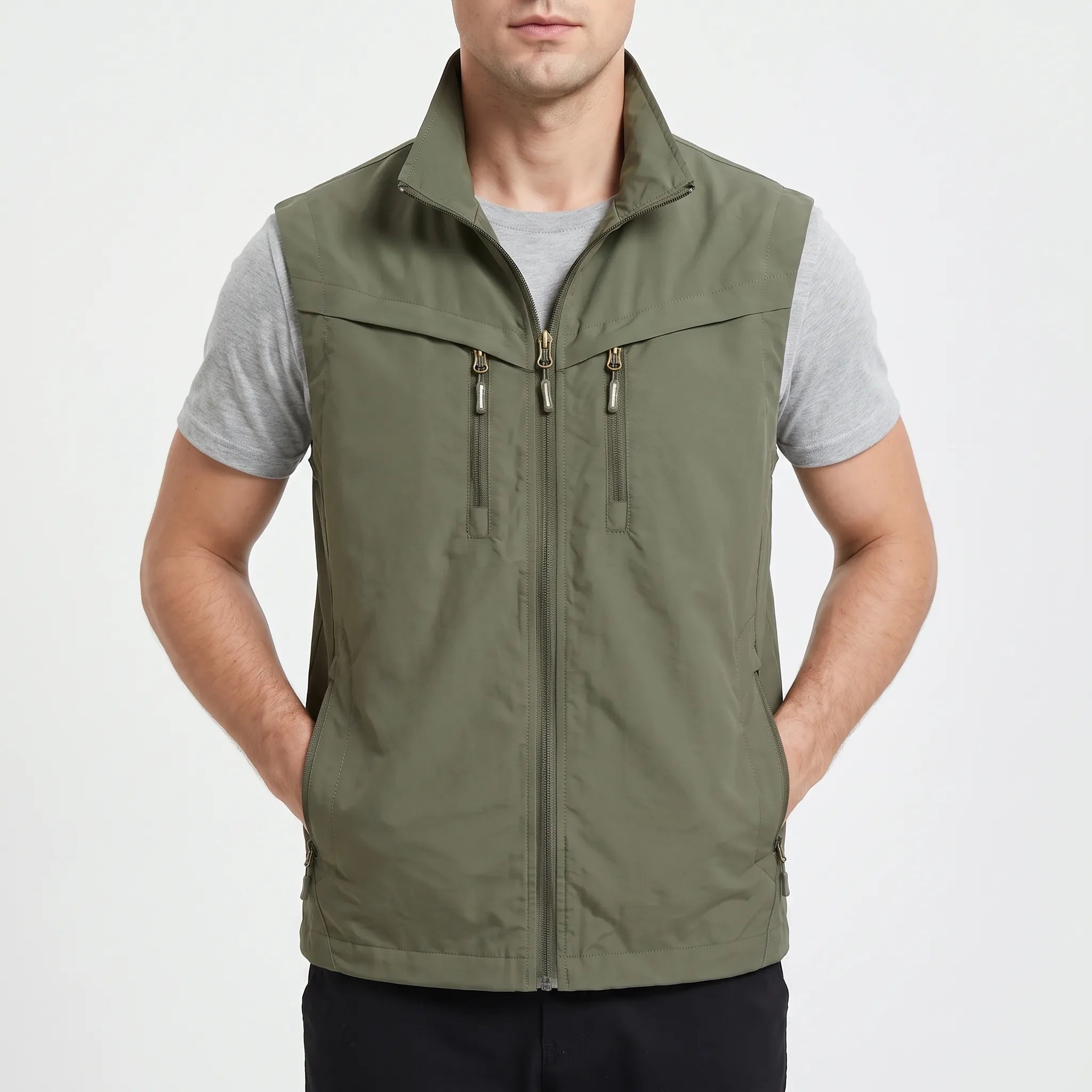 Vestera - Men's Outdoor Utility Gilet Jacket 