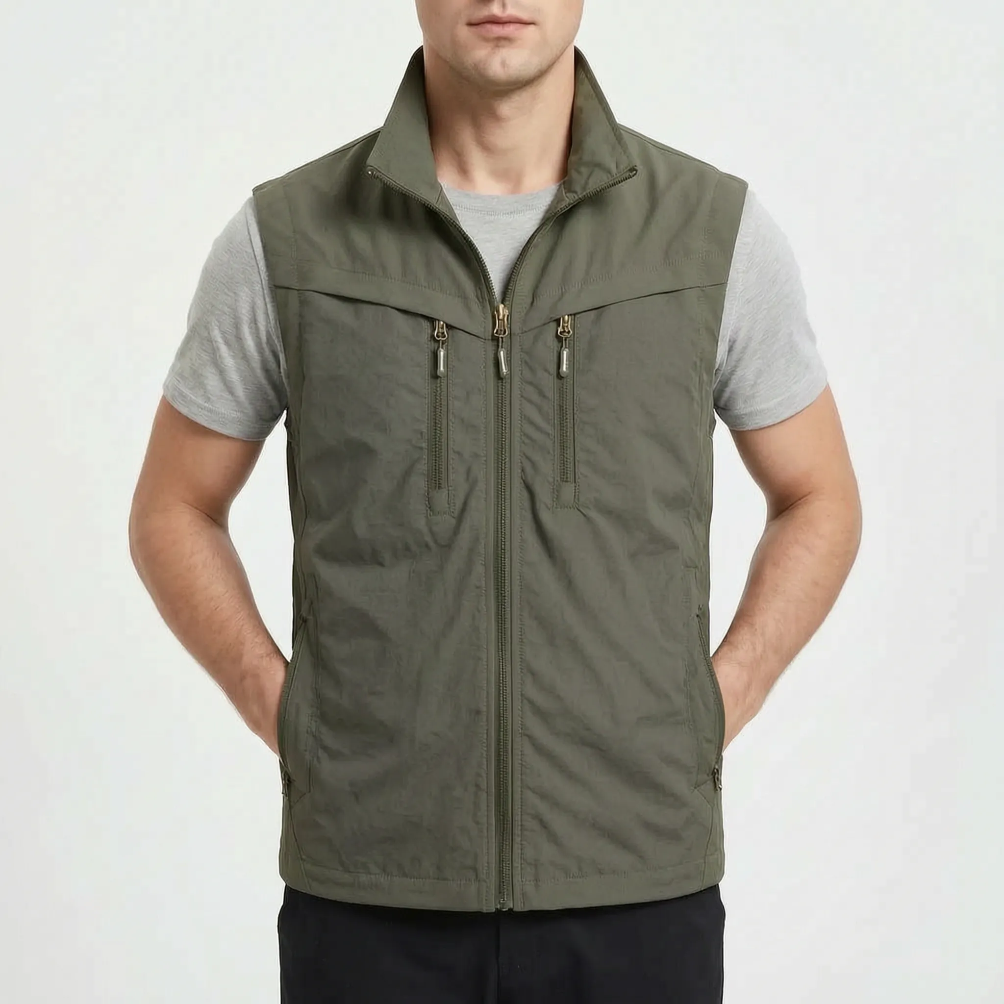 Vestera - Men's Outdoor Utility Gilet Jacket 